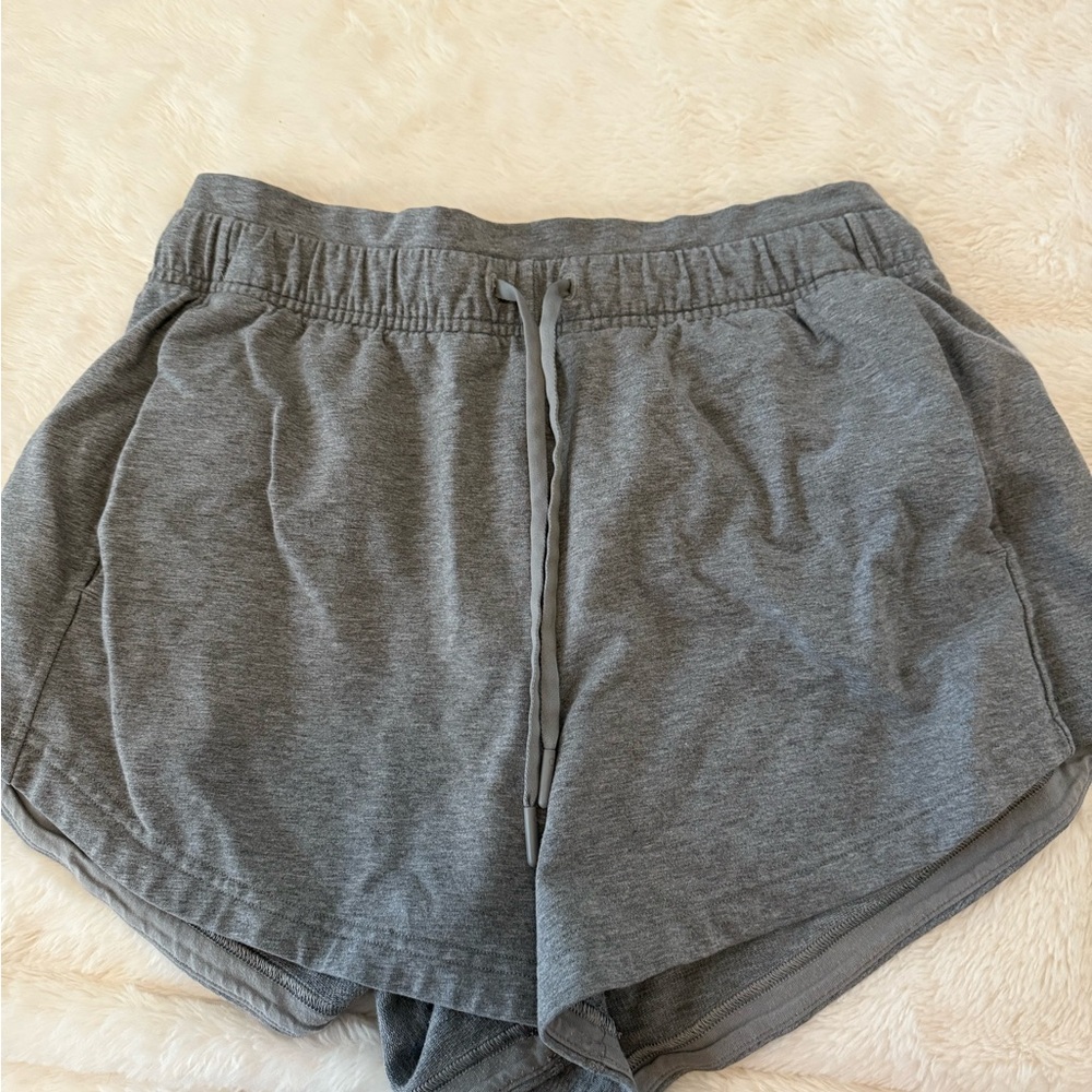 lululemon athletica Heather Gray Athletic Shorts